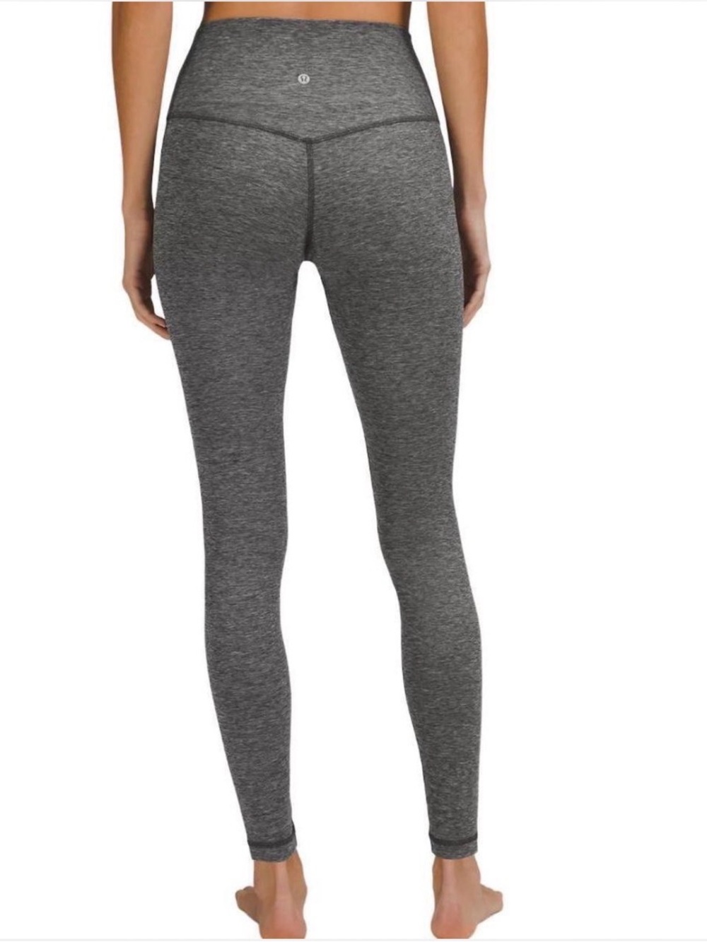 lululemon athletica High-Rise Charcoal Heather Leggings